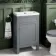 Bermuda Dove Grey Basin Vanity 500mm