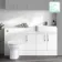 Harper Gloss White Combination Vanity Basin and Aruba Toilet 1500mm