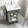 Bermuda Graphite Grey Basin Vanity 500mm