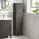 Bermuda Graphite Grey Floor Standing Tall Cabinet 1500x350mm