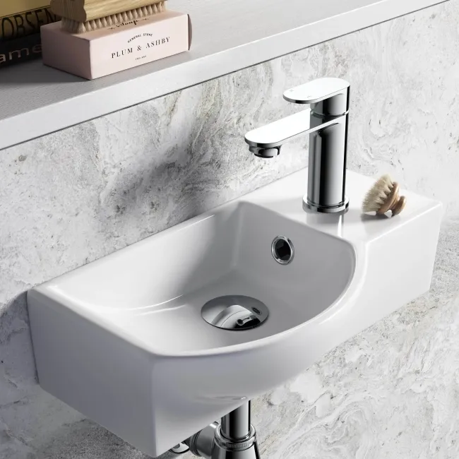 Anker Chrome Cloakroom Basin Mixer Tap