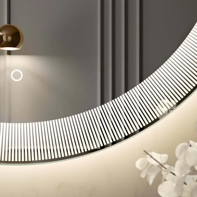 Blake Round Illuminated LED Mirror 800mm