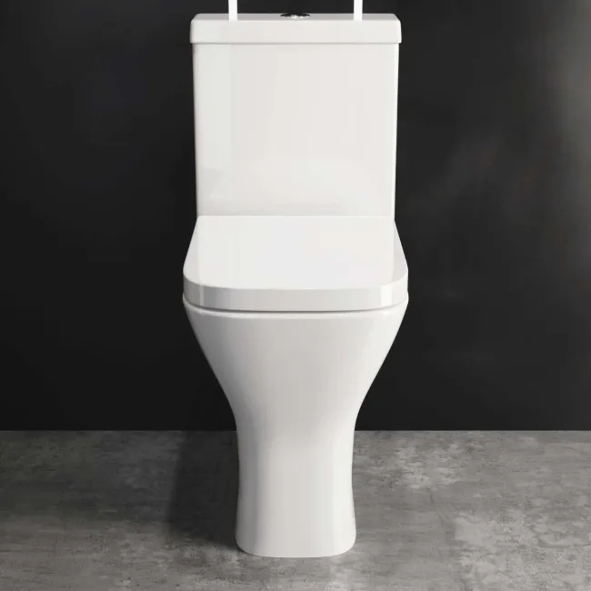 Atlanta Comfort Close Coupled Toilet & Pedestal Basin Set
