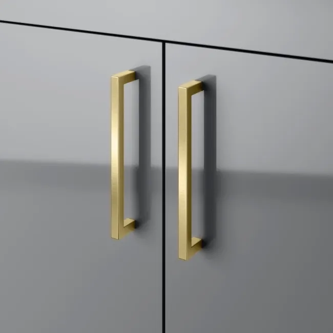 Harper Stone Grey Combination Vanity Basin and Tucson Toilet 1200mm - Brushed Brass Accents - Right Handed