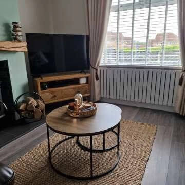 Faro White Double Flat Panel Horizontal Radiator 600x1820mm