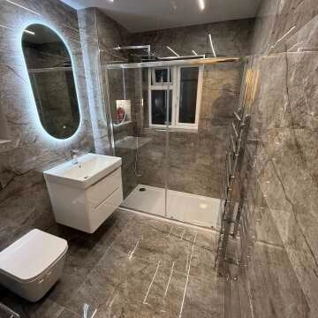 Emilee Oval Illuminated LED Mirror 1000x500mm