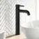 Trent Matt Black High Rise Basin Mixer Tap