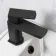 Soar Matt Black Cloakroom Basin Mixer Tap