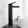 Avon Matt Black Waterfall High Rise Basin Mixer Tap