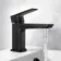 Ribble Matt Black Cloakroom Basin Mixer Tap