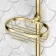 Shannon Brushed Brass Traditional Thermostatic Shower Set with Hand Shower and Soap Dish