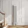 Athens White Double Column Vertical Traditional Radiator 1500x290mm