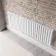 Faro White Double Flat Panel Horizontal Radiator 600x1820mm