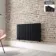 Faro Matt Black Double Flat Panel Horizontal Radiator 600x980mm