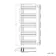 Seville Matt Black Designer Flat Panel Heated Towel Rail 1600x600mm