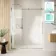 Prague 8mm Soft-Closing Sliding Shower Door 1500mm