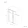 Lisbon 8mm Soft-Closing Sliding Shower Door 1400mm
