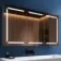 Haisley Illuminated LED Mirror Cabinet With BLUETOOTH Speaker 650x1200mm