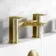 Soar Brushed Brass Basin & Bath Mixer Tap Set
