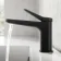 Aire Matt Black Basin & Bath Mixer Tap Set