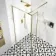 Munich Brushed Brass Framed 8mm Wet Room Shower Glass 1000mm & 250mm Return Panel