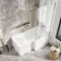 L Shaped 1600 Shower Bath & 4mm Fixed Screen - Right Handed