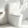 Loma Rimless Fully Back To Wall Close Coupled Toilet With Premium Soft Close Seat