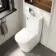 Loma 2-In-1 Combined Wash Basin & Rimless Comfort Height Toilet With Premium Soft Close Seat