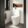 Loma 2-In-1 Combined Wash Basin & Rimless Comfort Height Toilet With Premium Soft Close Slim Seat