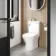 Brooklyn 2-In-1 Combined Wash Basin & Rimless Toilet With Premium Soft Close Slim Seat