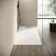 Tokyo Rectangular Matt White Slate Texture Stone Shower Tray 1600x800mm