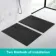 Berlin Rectangular Matt Black Slate Effect SMC Composite Shower Tray 1400x800mm
