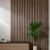 Trepanel Design® Autumn Brown Multi-Width Acoustic Wood Wall Panels