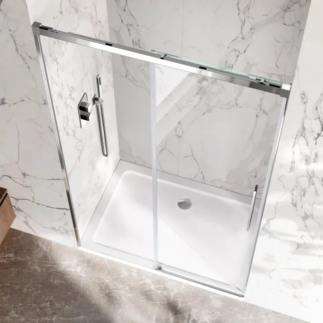 Lisbon 8mm Soft-Closing Sliding Shower Door 1200mm