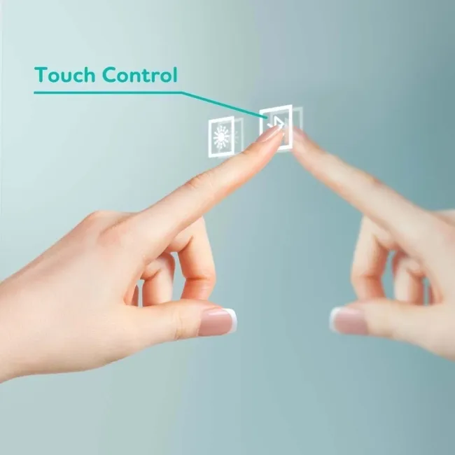 Haisley Illuminated LED Mirror Cabinet With BLUETOOTH Speaker 600x450mm