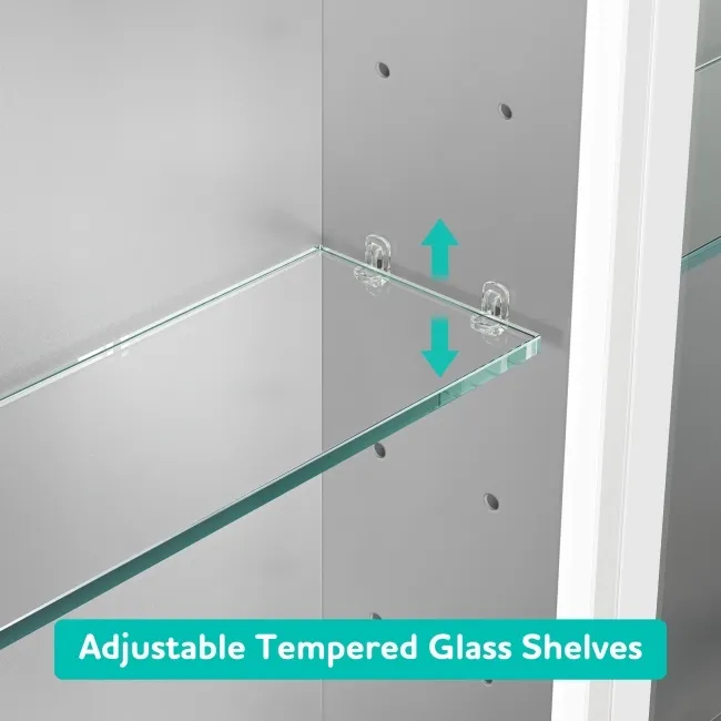 Margot Illuminated LED Mirror Cabinet 700x500mm