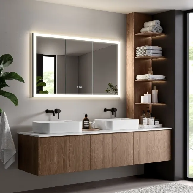 Ivy Recessed LED Mirror Cabinet 700x1200mm