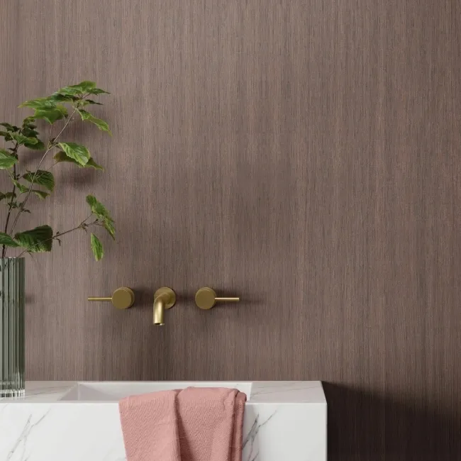 Trepanel Style® Walnut Wood Effect Matt WPC Laminated Wall Panel