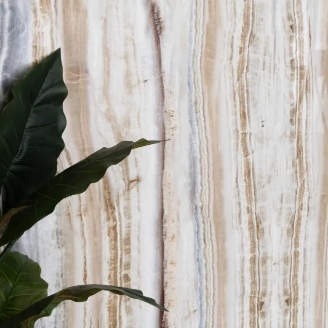 Trepanel Aqua Luxe® Onyx Multicolour Marble Effect Embossed Gloss SPC XXL Wall Panel