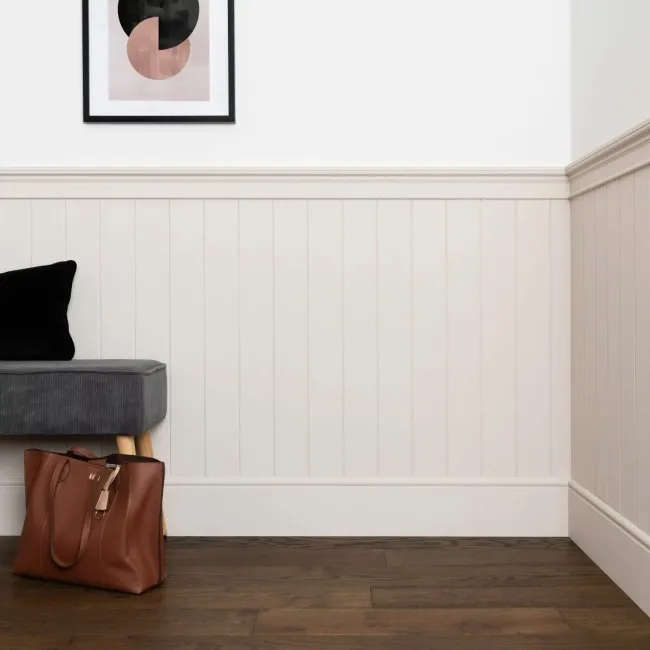 Trepanel Style® Paintable PS Flat Plain Wall Panel