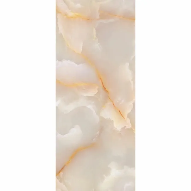 Trepanel Aqua® Gloss Pink Onyx Effect PVC Shower Wall Panel