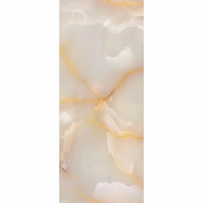 Trepanel Aqua® Gloss Pink Onyx Effect PVC Shower Wall Panel