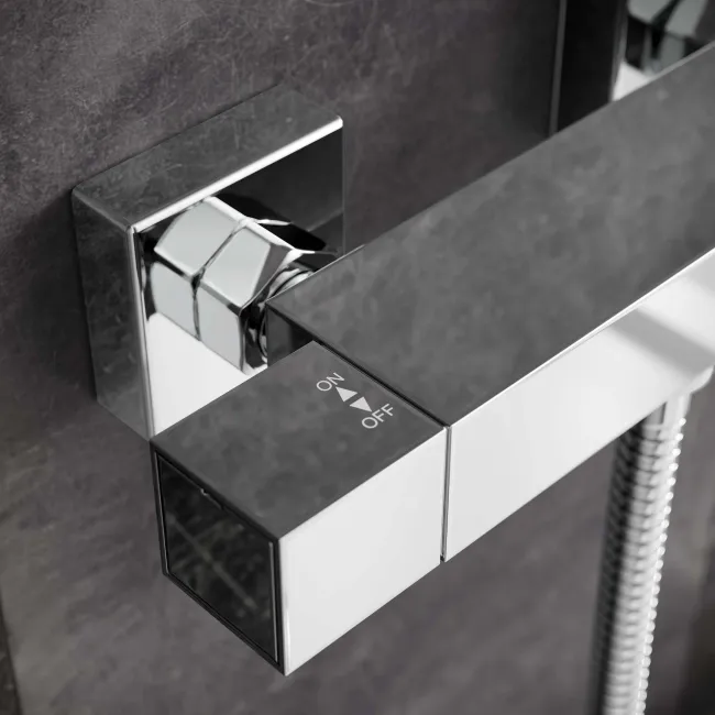 Carrick Square Thermostatic Shower Set