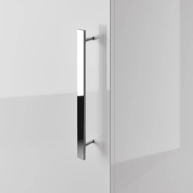 Avon Gloss White Combination Vanity Basin and Boston Toilet 950mm