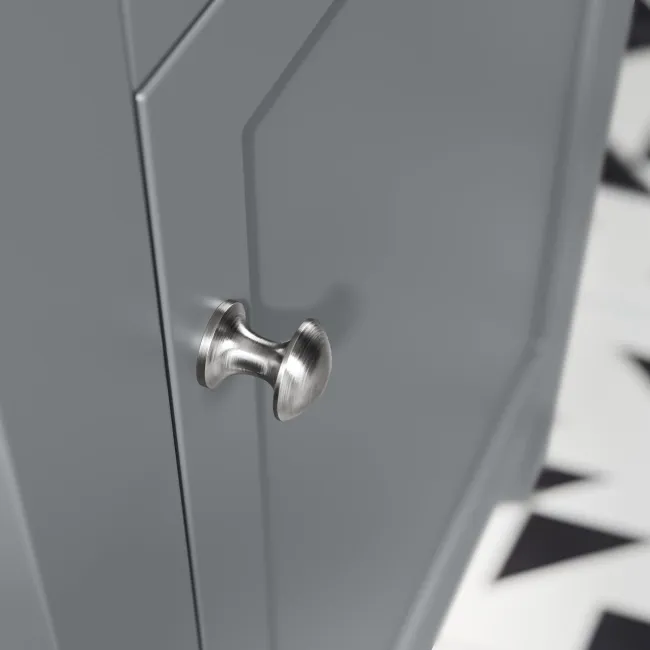 Bermuda Dove Grey Combination Vanity Basin and Boston Toilet 1000mm