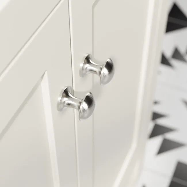 Bermuda Chalk White Combination Vanity Basin and Boston Toilet 1100mm