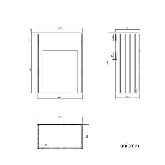 Monaco Midnight Green Traditional Basin Vanity and Back To Wall Unit 1500mm (Excludes Pan & Cistern)