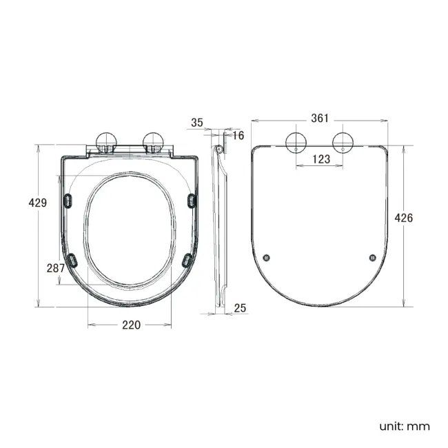 Lodi Rimless Comfort Height Close Coupled Toilet With Slim Soft Close Seat