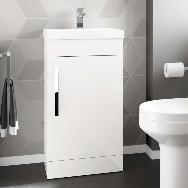 Avon Gloss White Basin Vanity 450mm