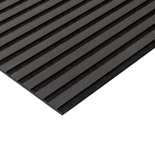 Trepanel Lite® Flexible Noir Black Acoustic Wood Wall Panels